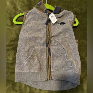 Carters 18m Vest Camo and Gray